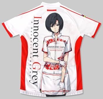 InnocentGrey 自転車部 サイクルジャージ 時坂紫 L Amazon.co.jp: 殻ノ少女 時坂紫 イノグレ自転車部 サイクルジャージ XL